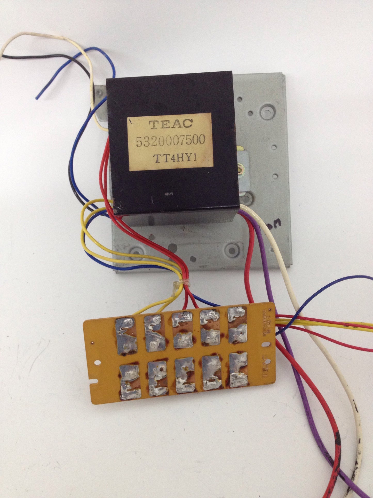 Tascam 133 power transformer and fuse board 5320007500 53200075-00