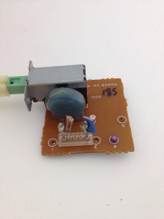 Tascam 112 power Sw pcb 52101953-00  and arm