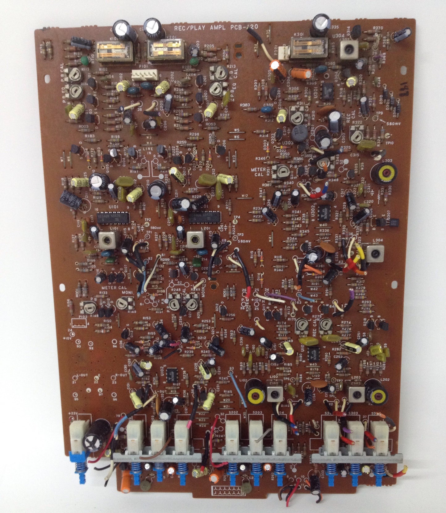 Tascam 133 rec play amp pcb-120 52100486-02 52100486-01 5210048601