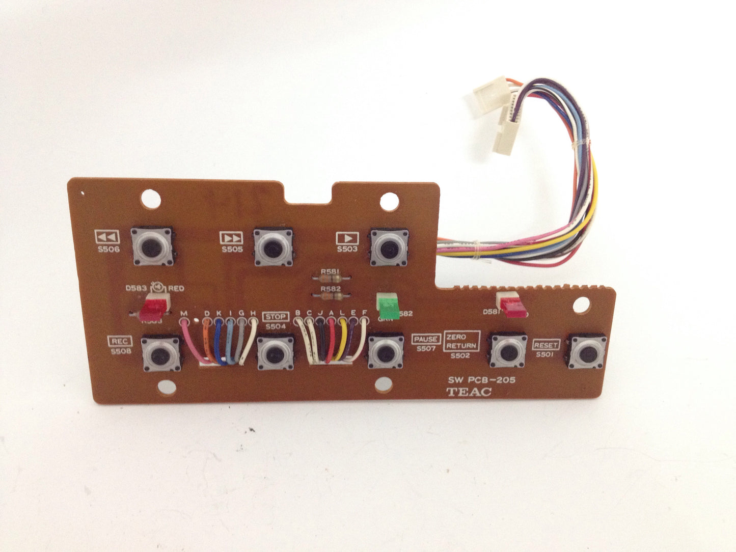 Tascam 244 sw pcb-205 52100775-00 and 52100775-02