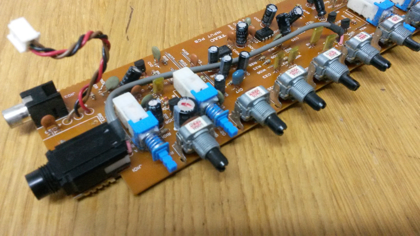 Teac M-208 M-216 M-224 input pcb 52101793-01 ( 52101792-02) 2 variants