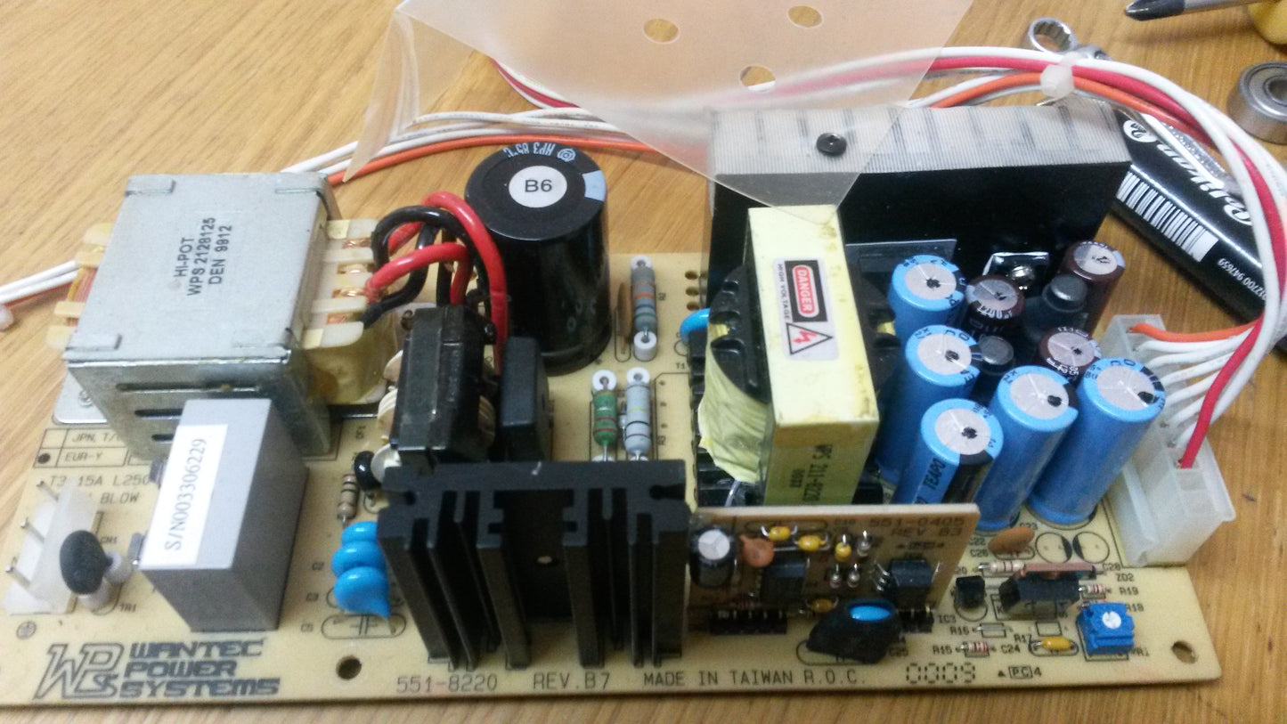 Tascam T-DM4000 power supply 250 volt 551-8220