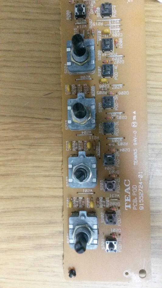 Tascam TM-D4000 PCB pod 91552724-01
