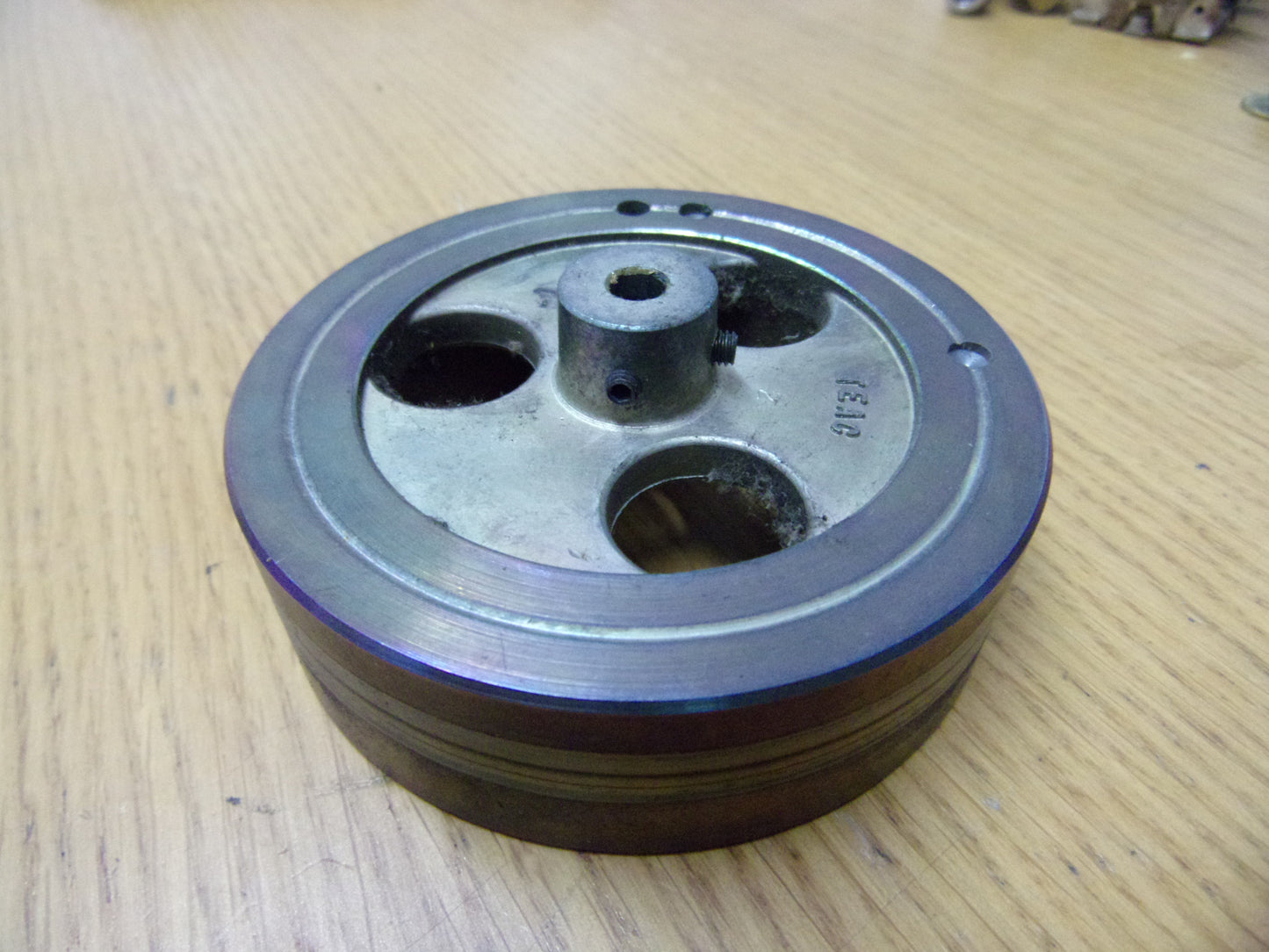 Teac 80-8 Capstan flywheel 90mm