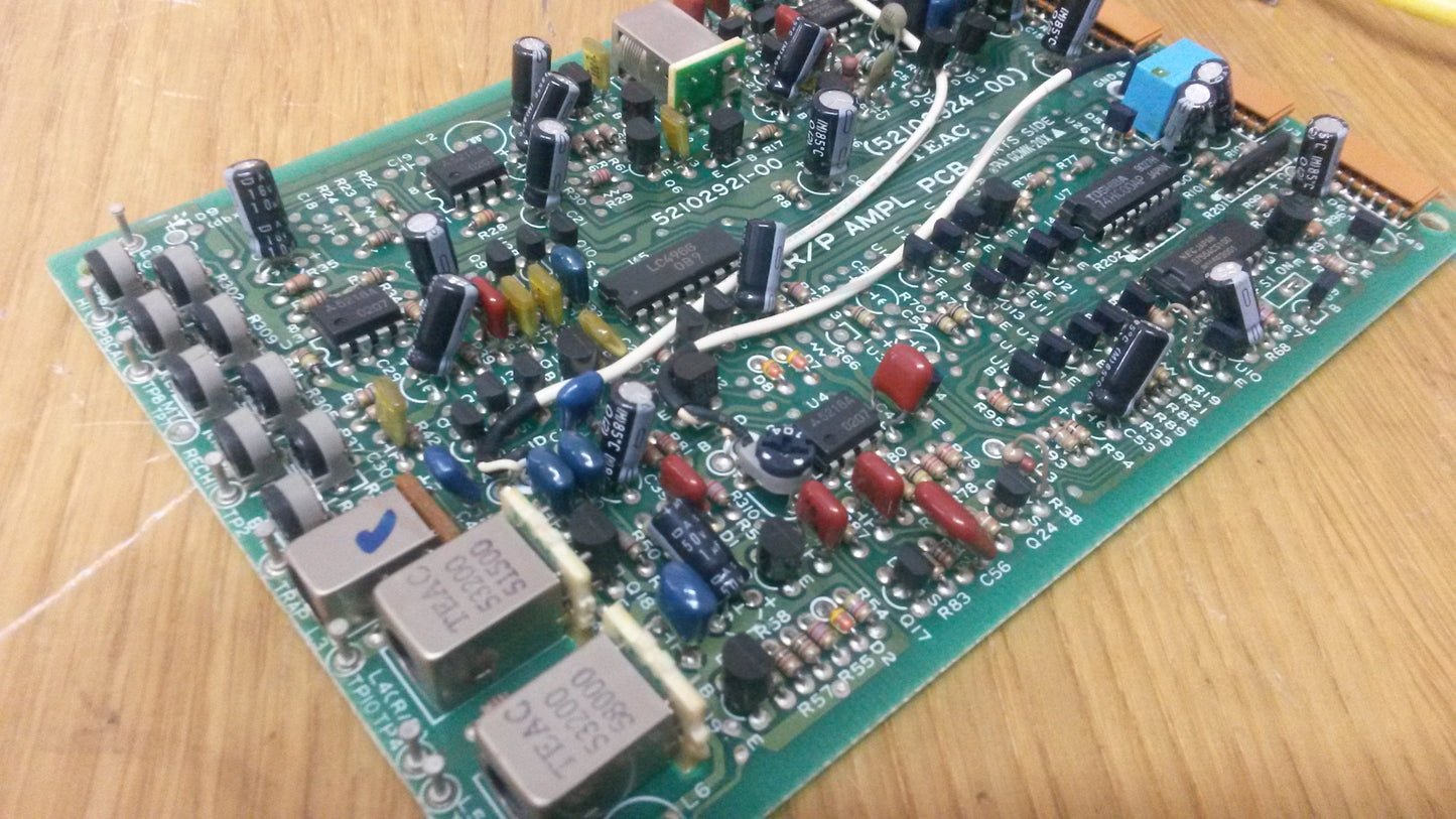 Tascam MSR-24 Record and Playback Card 52102921-00 52102924-0