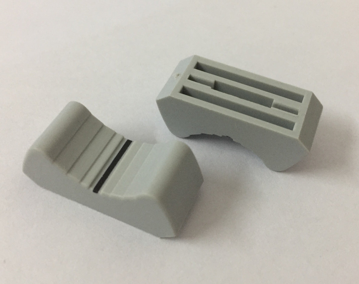 Fader caps knobs for T tang 18.5mm Alps faders Soundcraft etc pack of 2