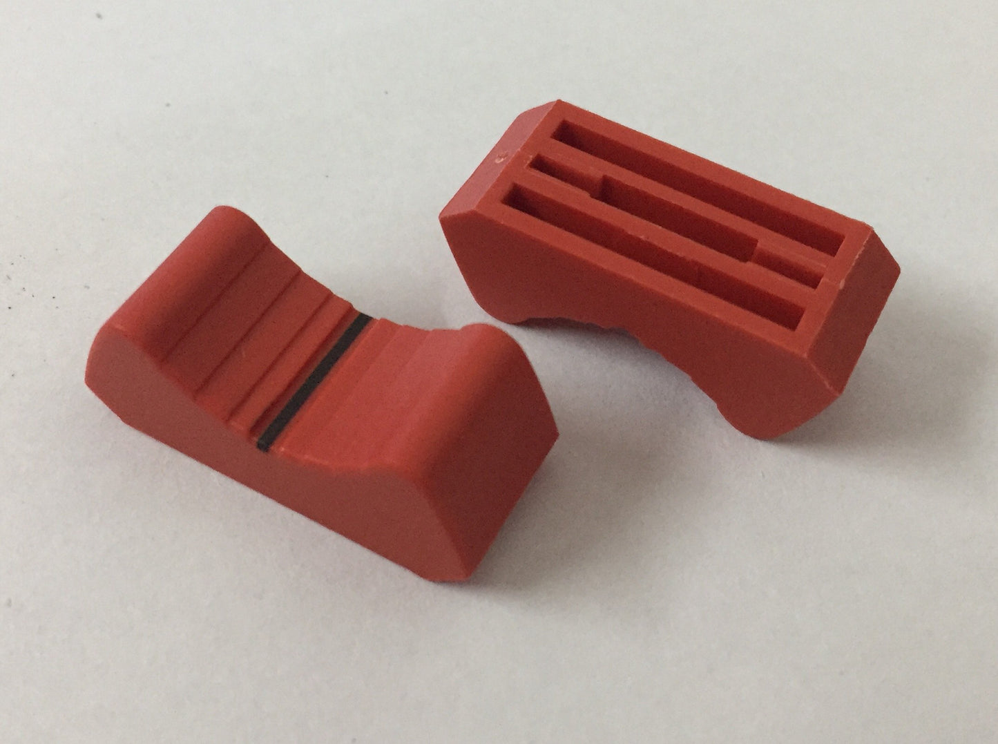 Fader caps knobs for T tang 18.5mm Alps faders Soundcraft etc pack of 2