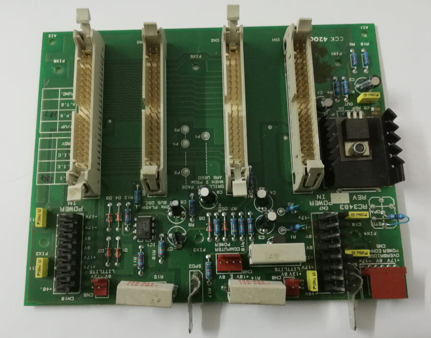 Soundcraft K3 power dist board SC3483 ISS3