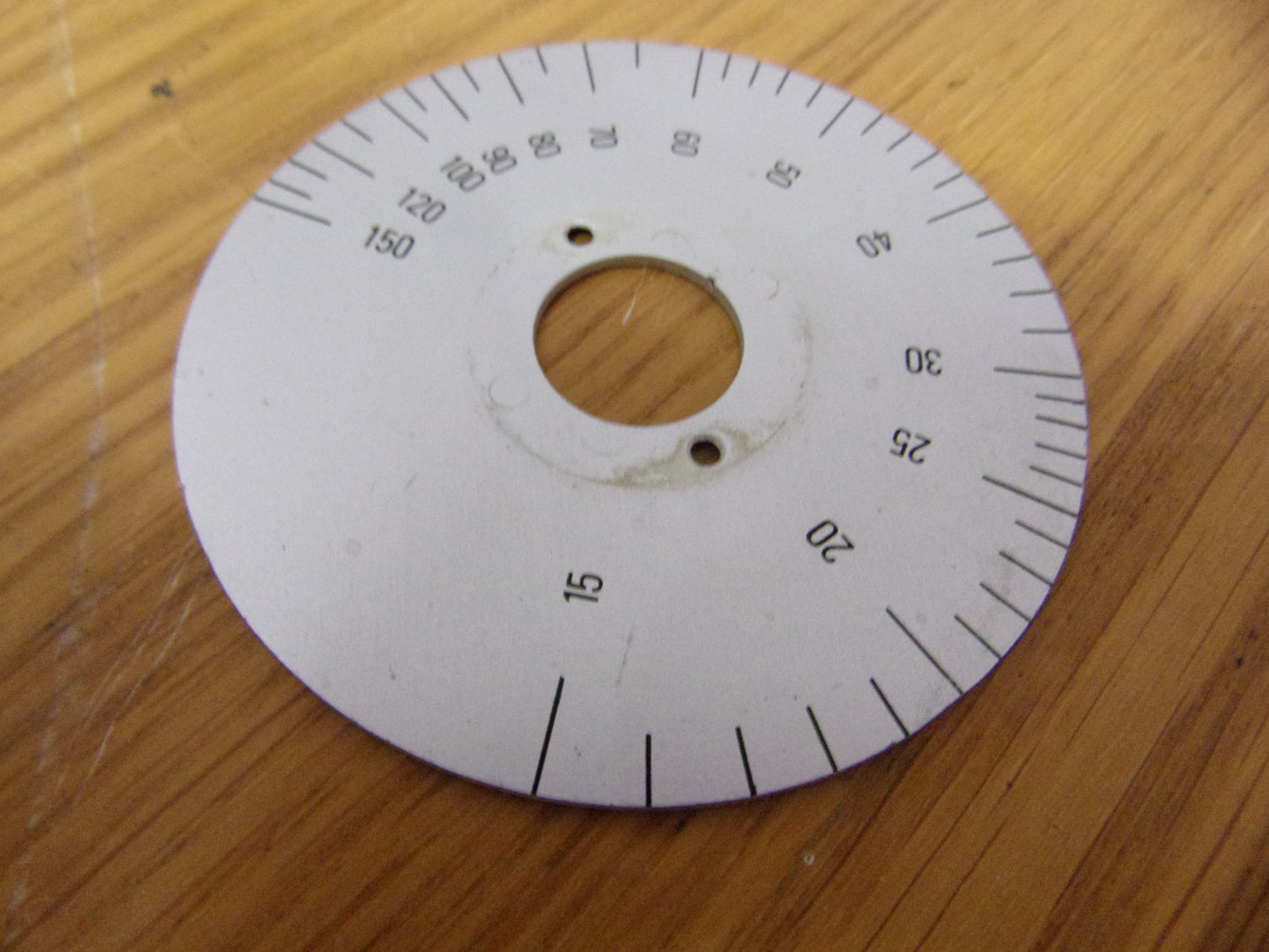 Ferrograph RTS dial scale