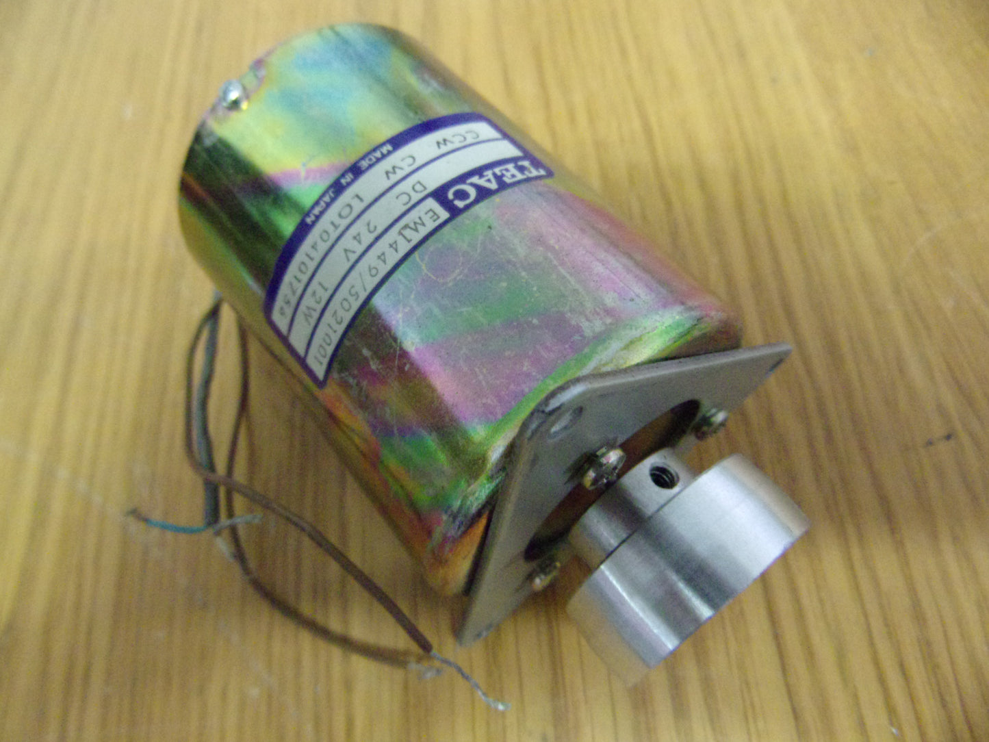 Teac Tascam capstan Motor model EM1449 second hand