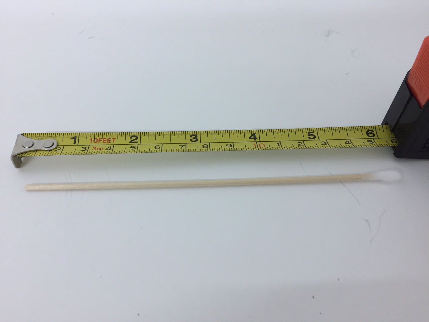 Long wooden cotton swabs/buds for cleaning heads etc pk 5