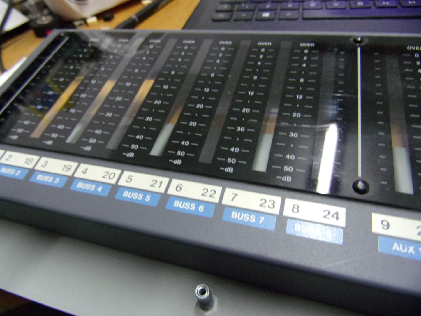 TASCAM MU-4000 DM METER UNIT metal case