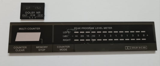 Tascam 112R Perspex VU  cover