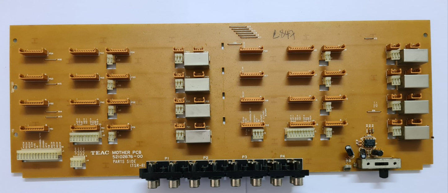 Tascam TSR 8 motherboard PCB 52102676-01 or -00