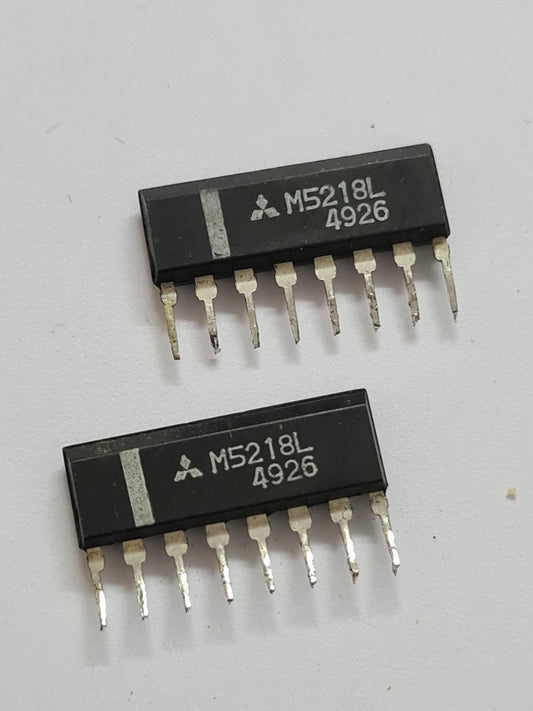 M5218BL ZIP* sil chip used pack of 2