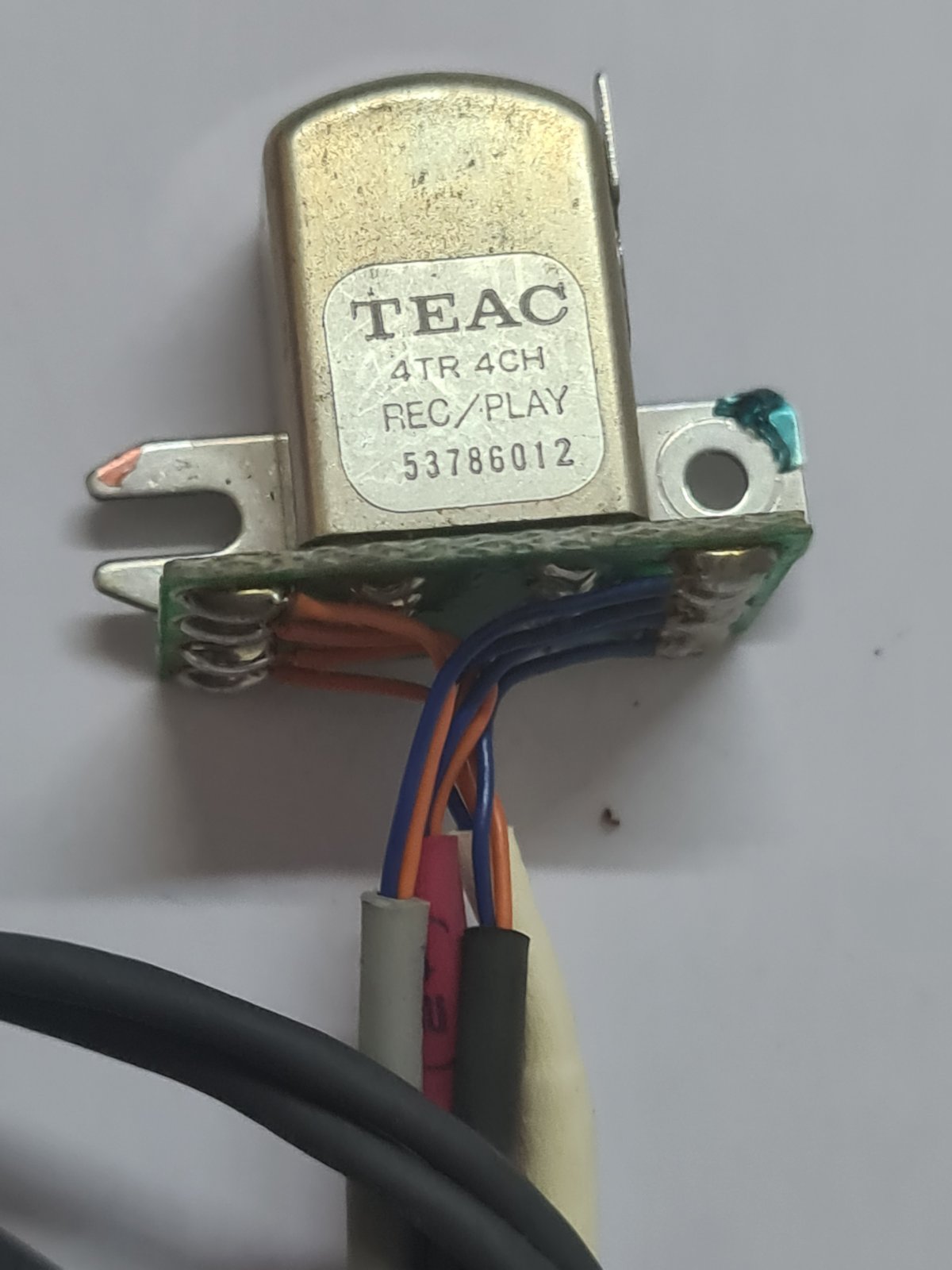 TEAC TASCAM HEAD RECORD/PLAY Porta1 and others 53786012 relapped