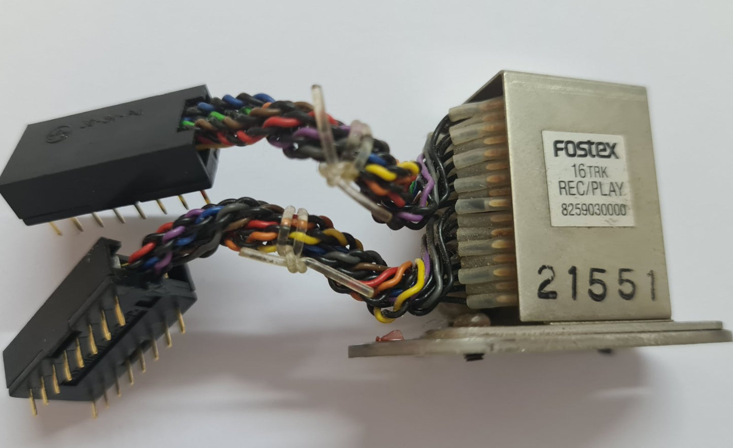 Fostex 16 track G16 rec/play head 825903000 very very rare relapped tested