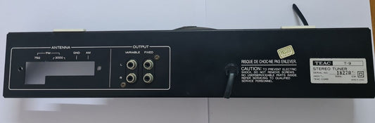 Teac T-9 rear panel and nifco clip