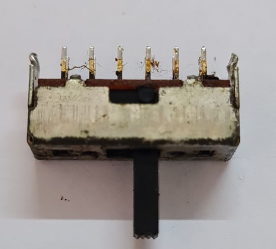 TASCAM 424 DUAL SLIDE SWITCH 12 LEG USED