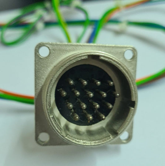 Soundcraft 16 pin round panel plug HRS