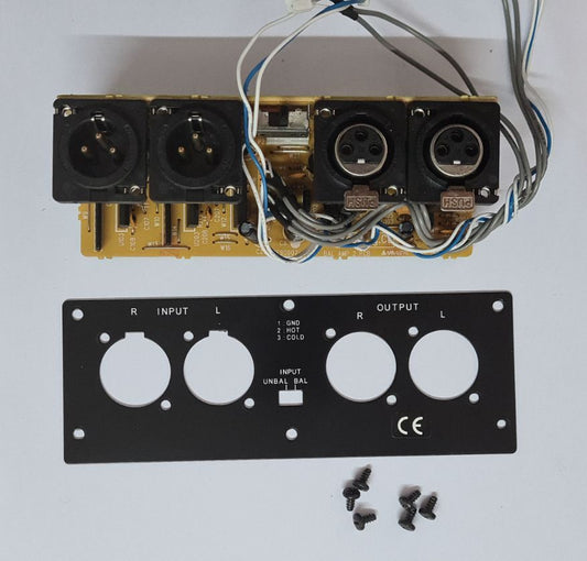 TASCAM 322 LA-322 XLR BALANCE KIT pcb 3E90907-00B