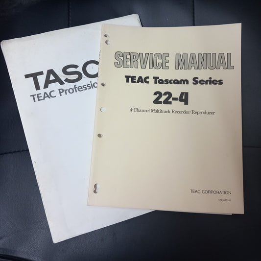 TASCAM  SERVICE and OWNER MANUALS