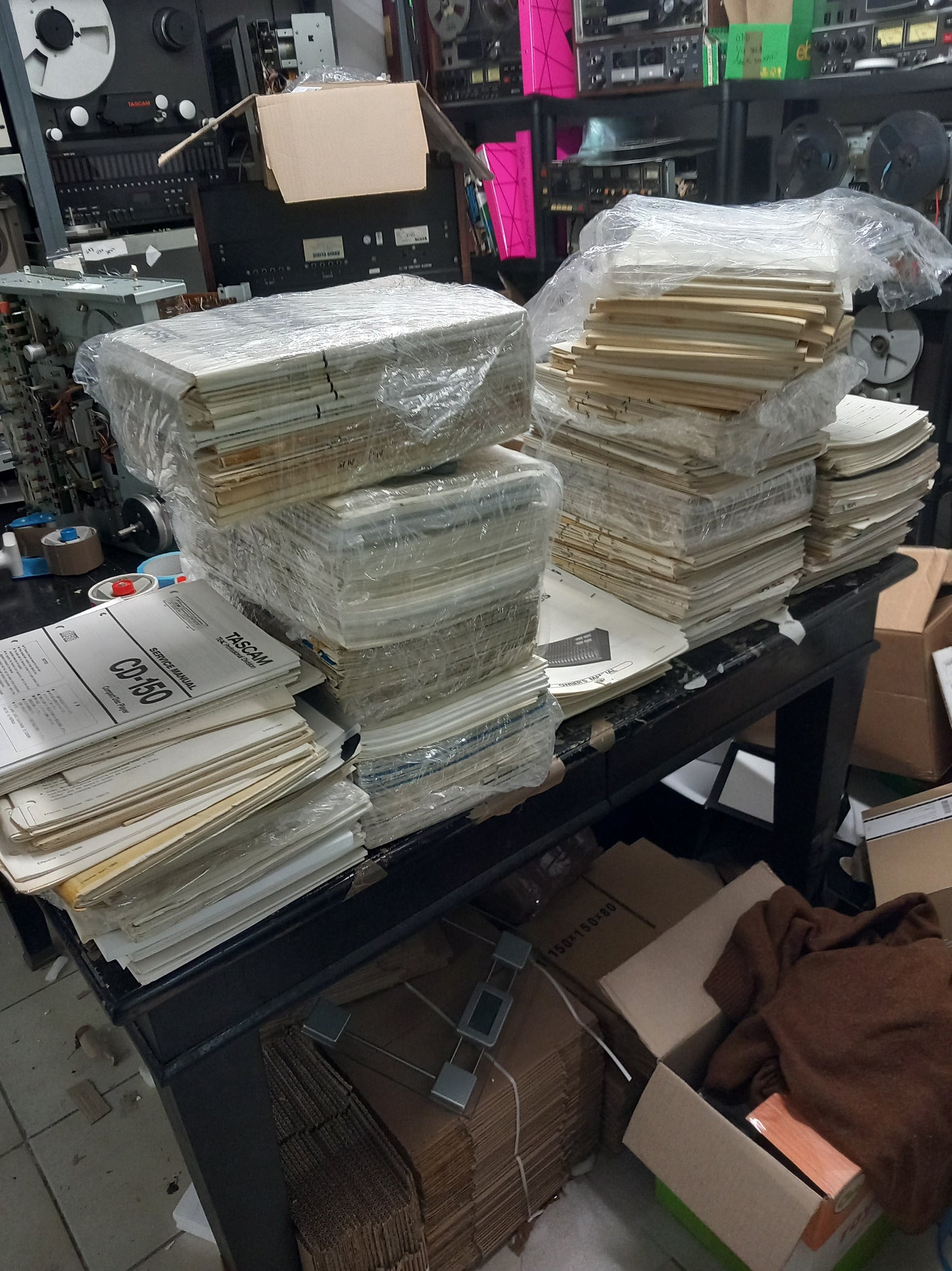 TASCAM  SERVICE and OWNER MANUALS PDF