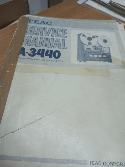 TEAC A-3440 SERVICE MANUAL