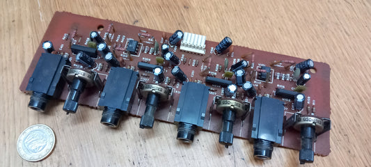 Tascam 234 mic ampl pcb 52101194-00