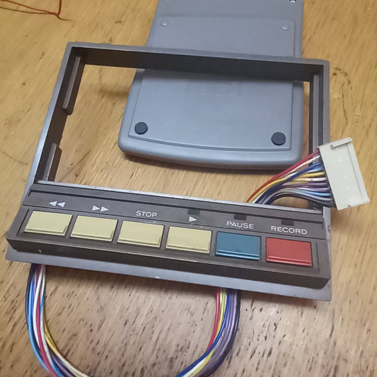 Tascam 234 switch brown front panel frame inc's Pcb