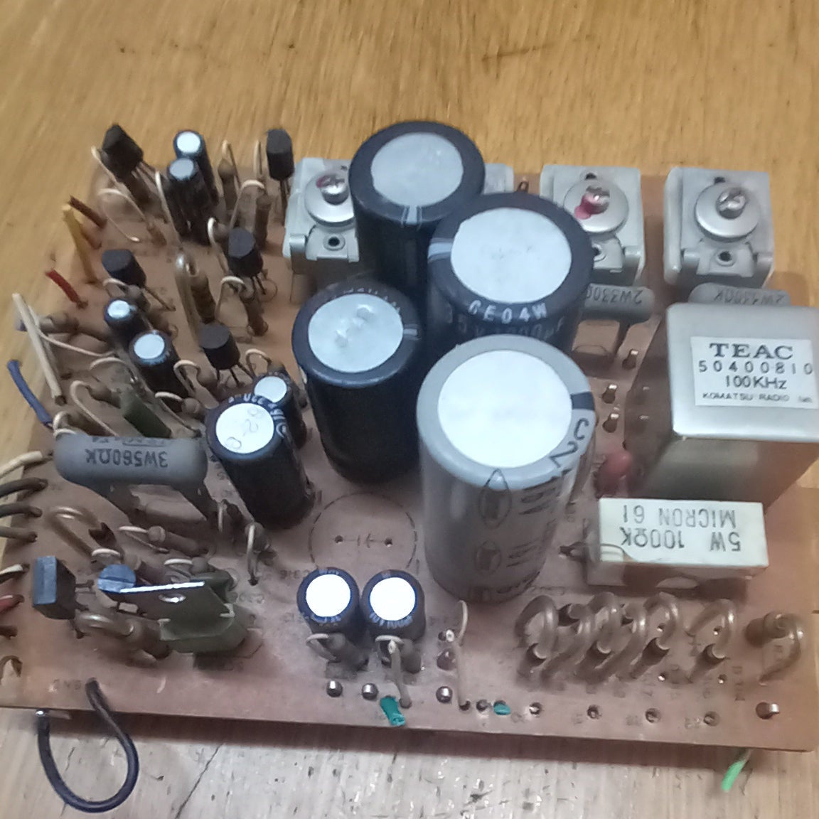 Teac A-400 PCB 51671911 psu bias