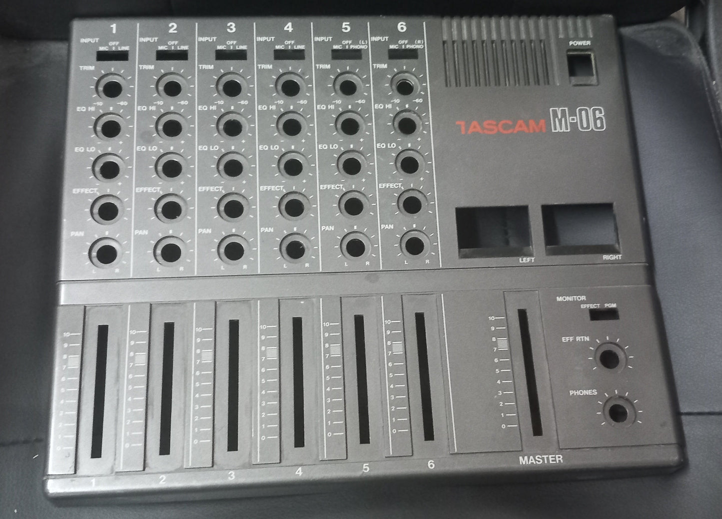Tascam M-06 top shell (no base)