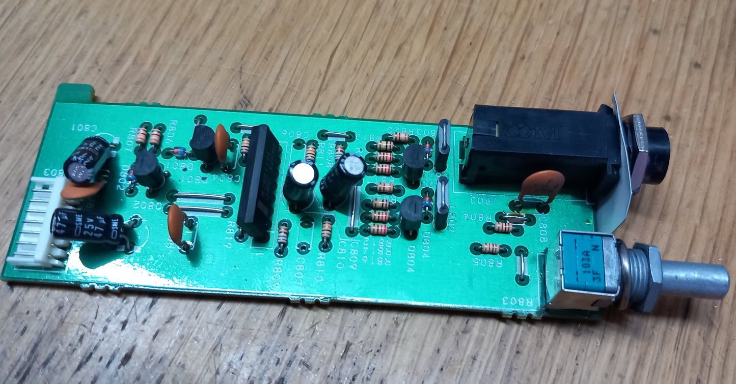 Fostex D-10 phones pcb 8251914 106