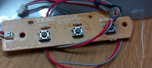 TASCAM CD-A500 3E9006300B  SWITCH PCB