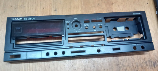 TASCAM CD-A500 front plastic panel