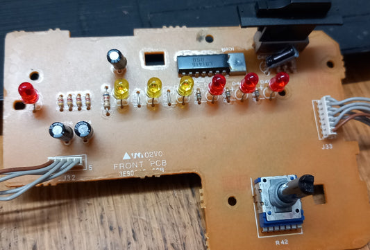 TEAC V-377 FRONT PCB 3E90016-00B