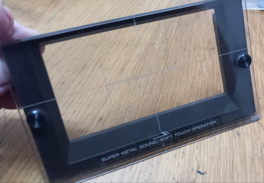 Teac V-40 cassette door