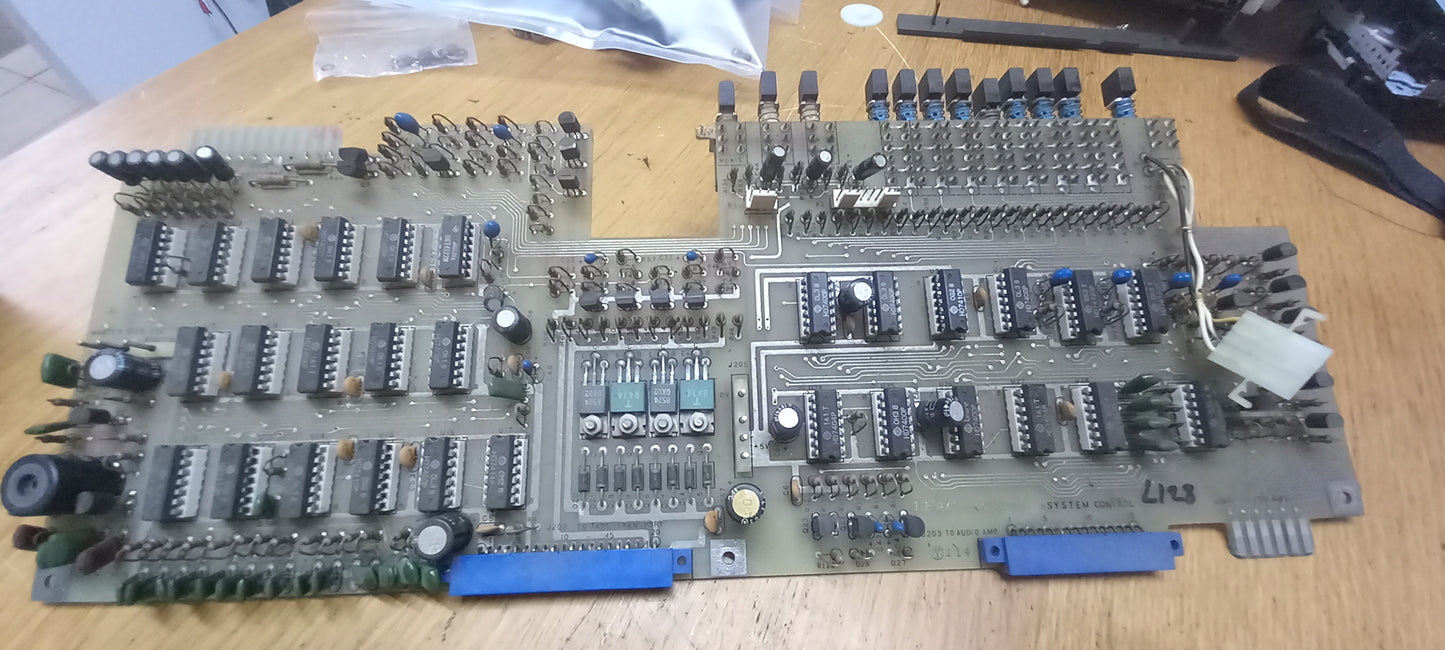 Tascam Teac 80-8 System control board with fault 60504335