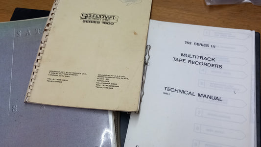 Soundcraft SERVICE and OWNER MANUALS PDF