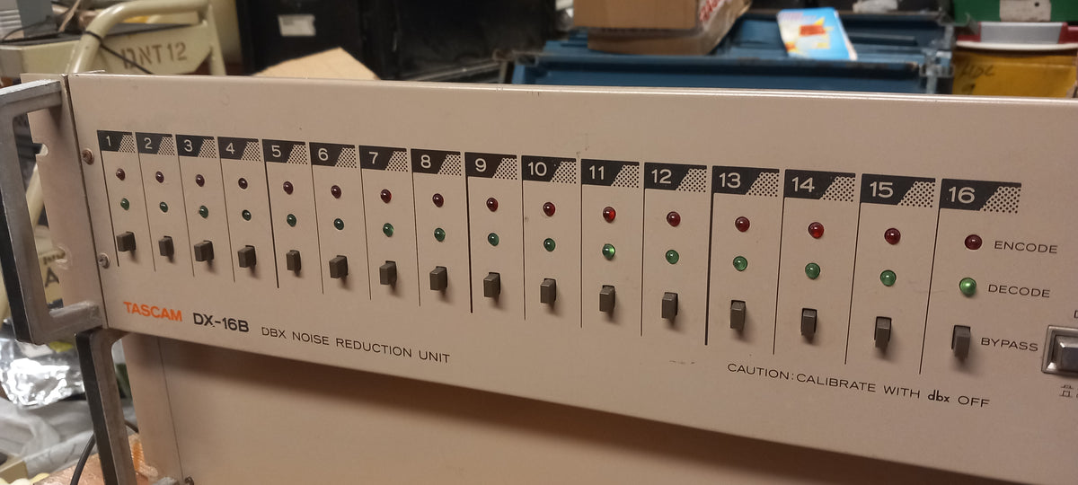 Tascam 85-16B  DX-16B full unit