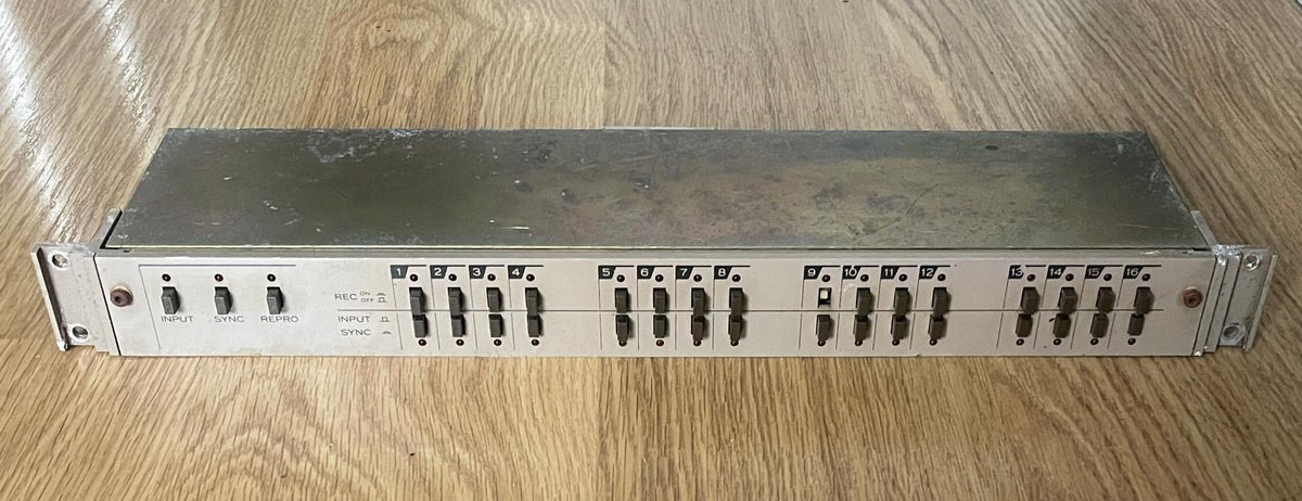 Tascam 85-16B MS-16 and others Track arming unit complete