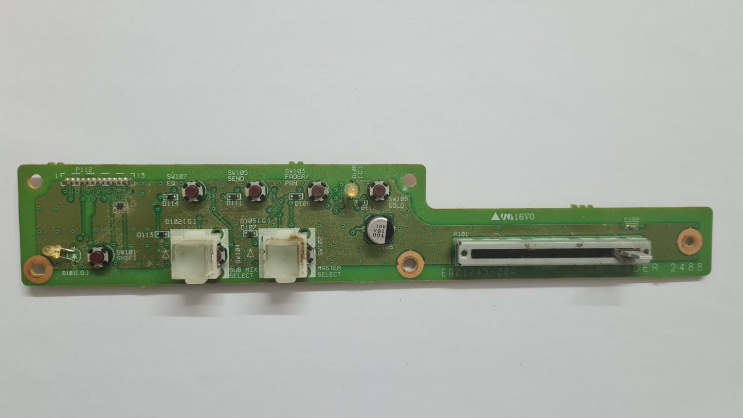 Tascam 2488 fader pcb e901745-00a