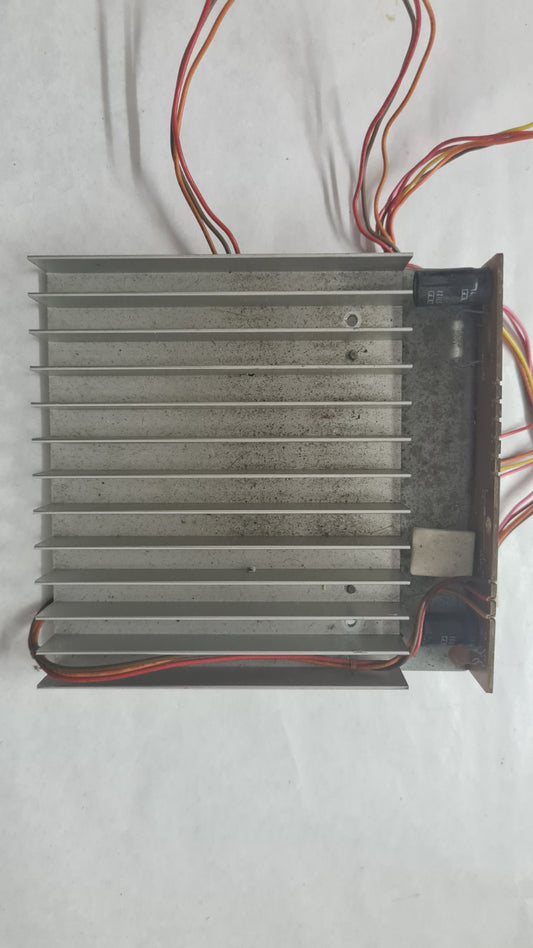 Tascam 48 heatsnk with pcb 52101092-00 1 transistor