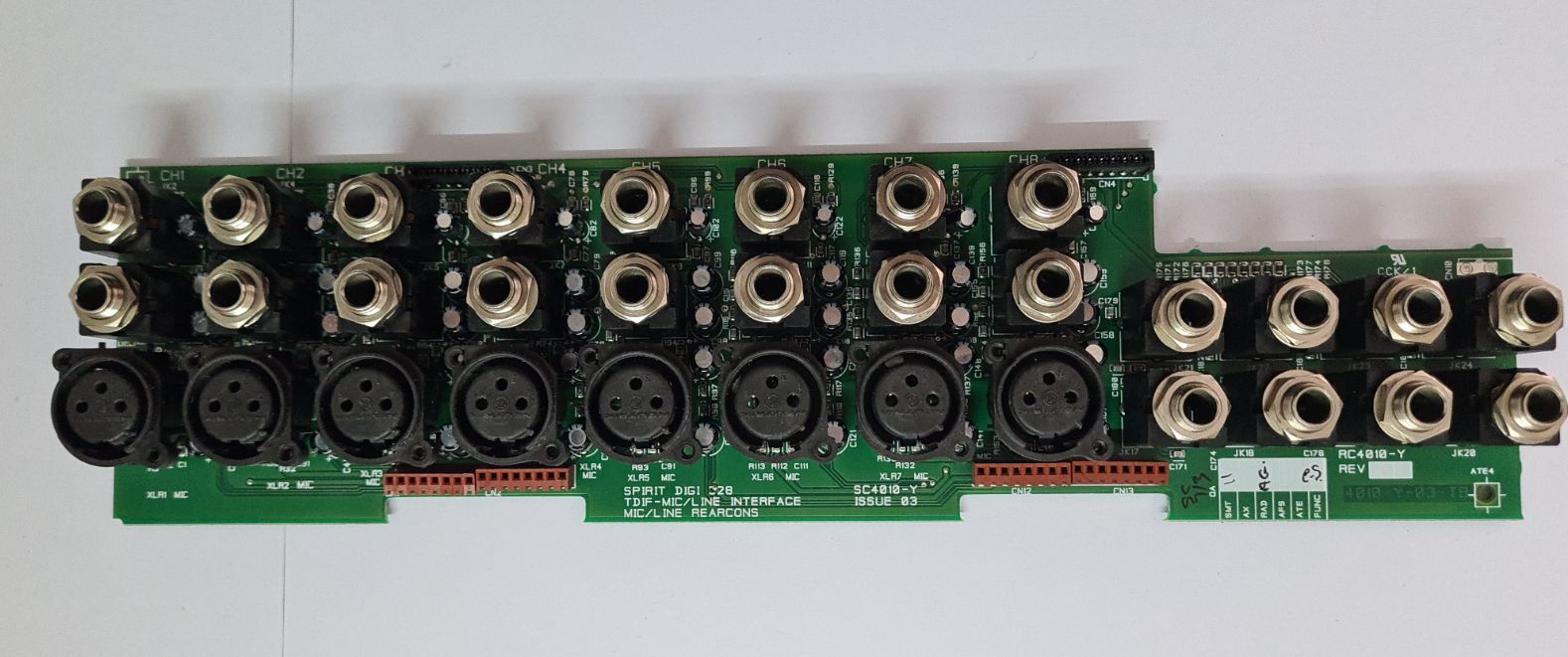 Spirit Computer Interface Soundcraft spirit digital mic line interface tdif mic line interfce pc ...