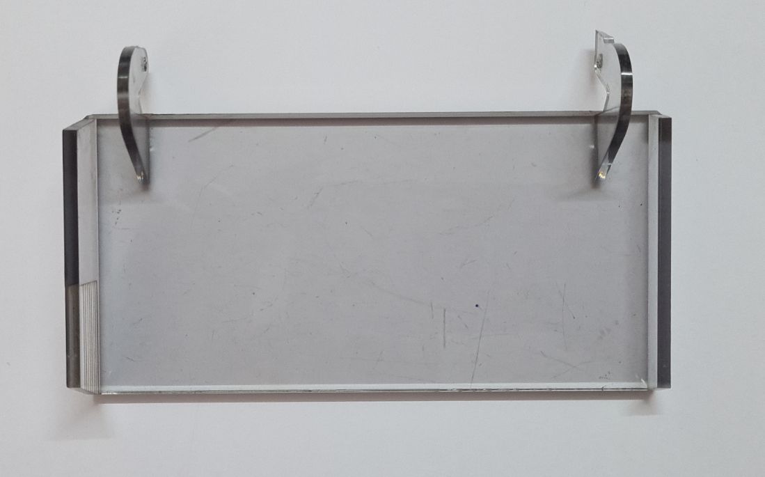 Porta One and Porta Two perspex flap door