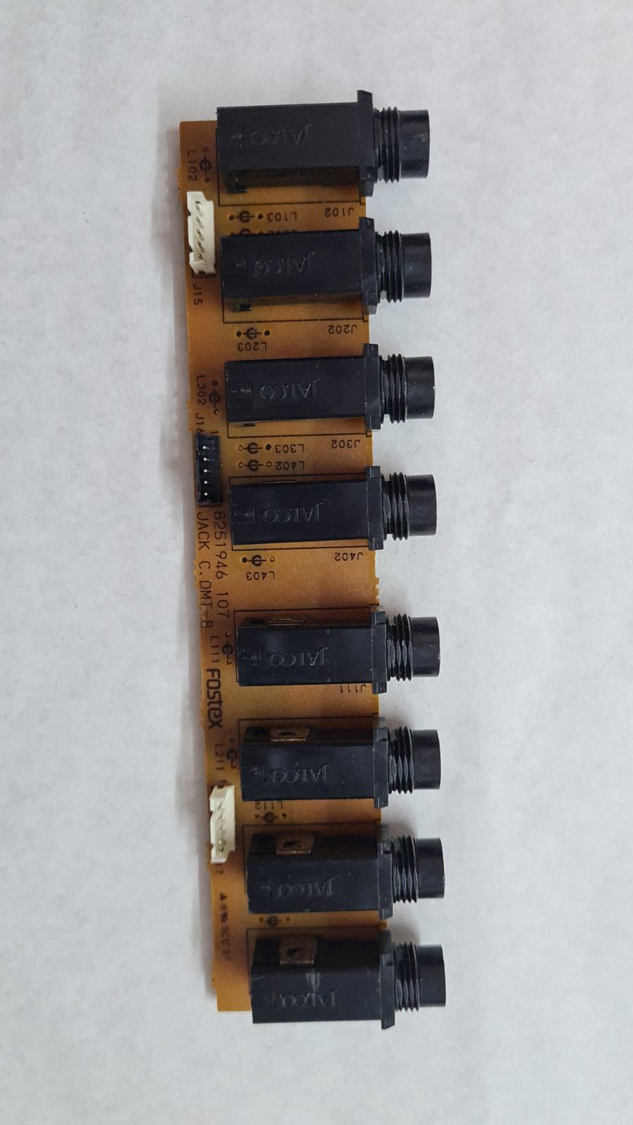 Fostex DMT-8 8251946 107 jack c pcb