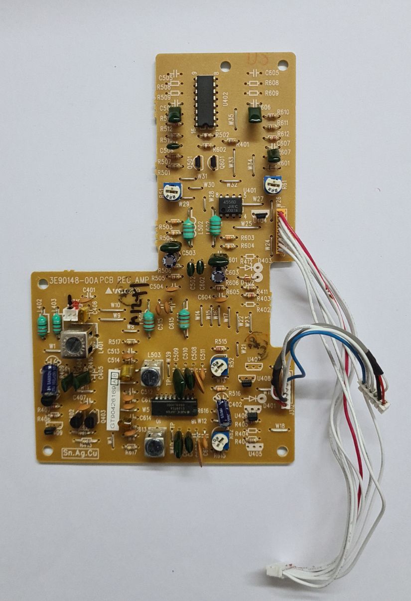 TASCAM 202MKV 202MK5 REC AMP PCB 3E90148-00A