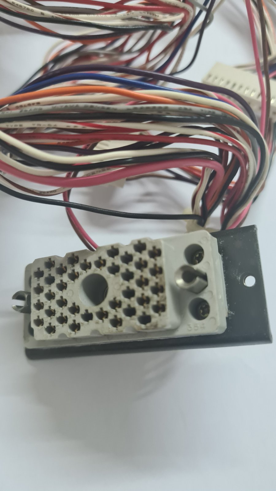 Tascam 48 front EDAC rear 38 pin connector