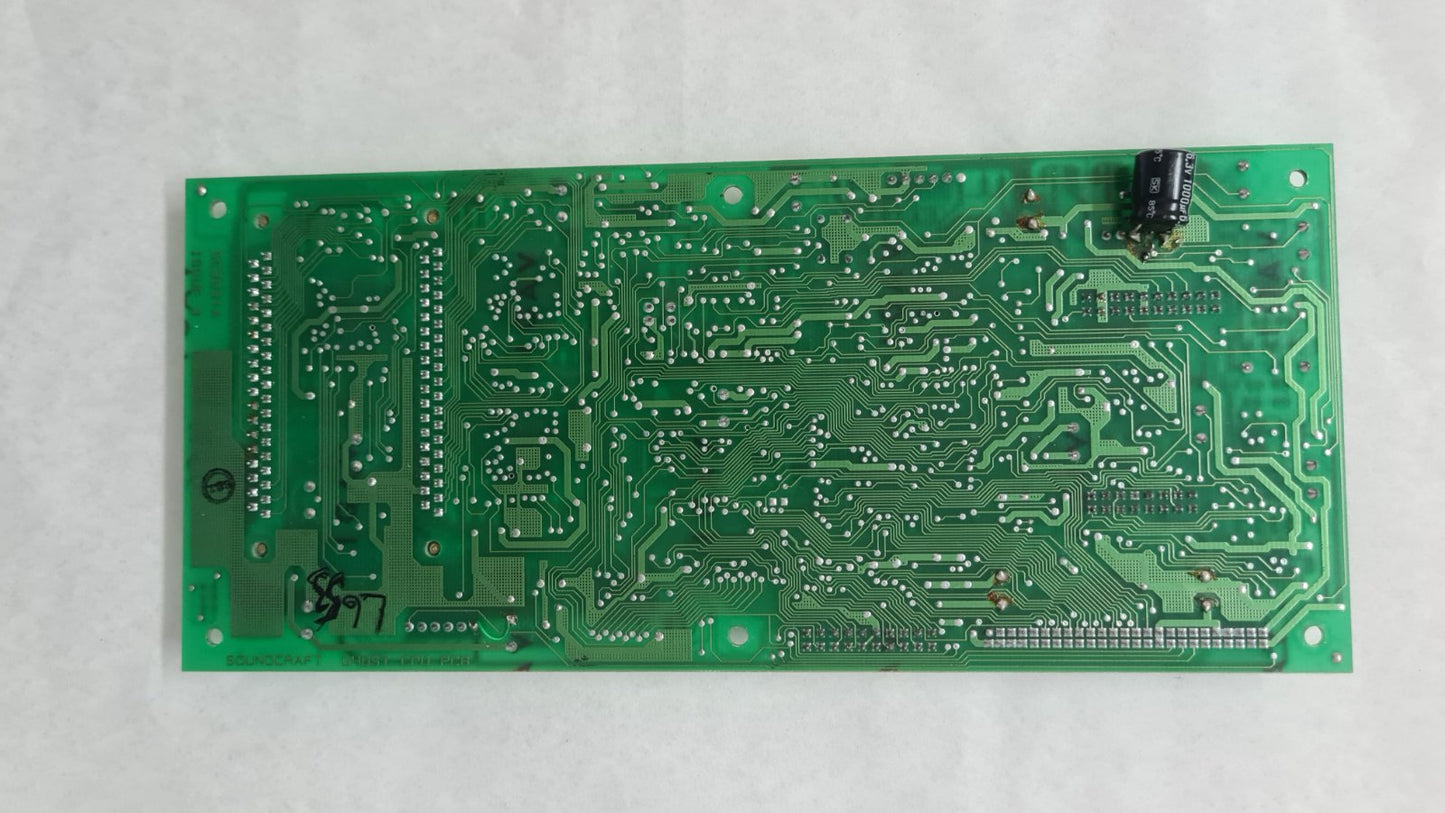 Soundcraft Ghost midi controller CPU pcb SC3631B ISS 3