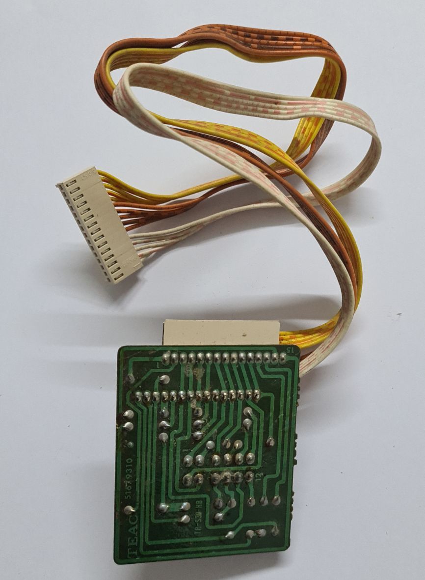 Teac 32-2B X-10R X-1051679310 pcb 109 12 pin waka socket